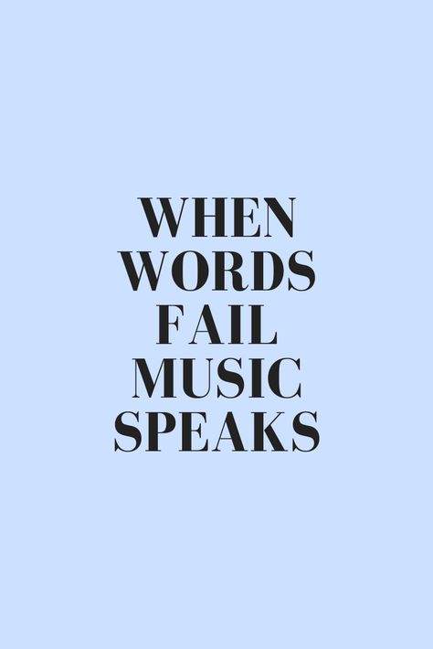 Wallpaper “When Words Fail Music Speaks” for Iphone Music Aesthetic Quotes Wallpaper, Music Themed Wallpaper Iphone, Music On World Off Wallpaper, Music Wallpaper Iphone Lyrics, House Music Quotes, Sweet Poetry, Wallpaper Iphone Quotes Songs, Wall Drawing Ideas, When Words Fail Music Speaks