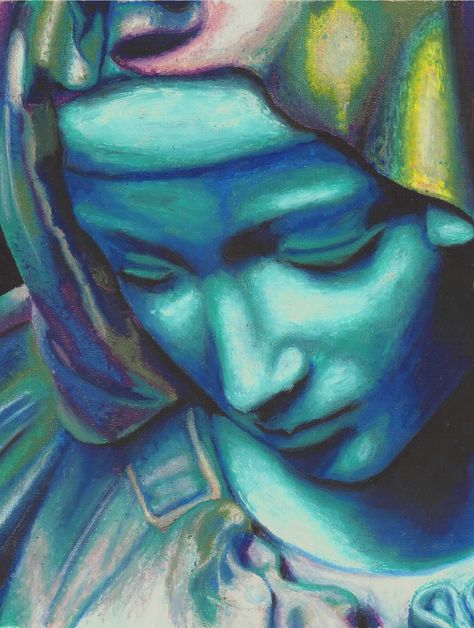 Expressive Color Oil Pastel Composition - Conway High School Art Project Chalk Pastel Art, High School Art Lessons, High School Art Projects, Ap Studio Art, Oil Pastel Paintings, Pastel Portraits, Oil Pastel Art, Oil Pastel Drawings, Art Disney