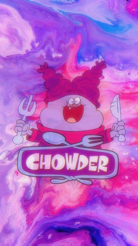 #chowder #cartoonnetwort Chowder Wallpaper Cartoon, Chowder Cartoon Aesthetic, Chowder Cartoon Wallpaper, Chowder Wallpaper, Chowder Pfp, Chowder Cartoon Network, Chowder Cartoon, Childhood Aesthetic, Screen Wallpapers