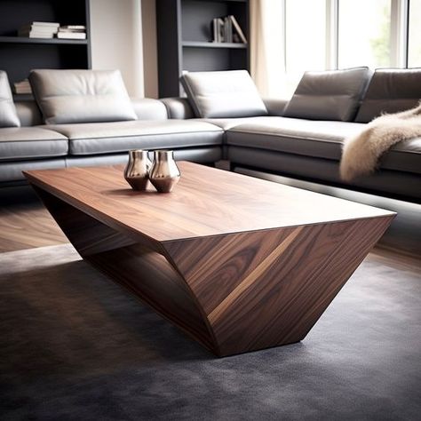 CUNNINGHAM - Modern Minimalist Boho Coffee Table – Beehive Recess Contemporary Modern Coffee Table Wood, Simple Wood Table Design, Standard Living Room Size, Cool Room Furniture, Wood Slab Coffee Table, Modern Rustic Coffee Table, Living Room Table Ideas, Marble Coffee Table Living Room, Living Tables