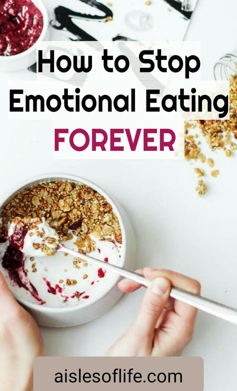 How to stop emotional eating forever Healthy Lifestyle Quotes, How To Focus Better, As Humans, Healthy Routine, Healthy Lifestyle Tips, Living A Healthy Life, Mindful Eating, Stop It, Healthy Living Tips