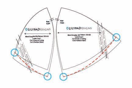 TUTORIAL - How to Alter the Bottom Cup Depth of the Marei Strapless Bra Pattern https://www.lilypadesigns.com/blog/marei-pattern-bcd-alteration Strapless Bra Pattern, Bra Making Supplies, Japanese Sewing Patterns, Bra Sewing, Sewing Alterations, Sewing Lingerie, Japanese Sewing, Bra Pattern, Bra Cup