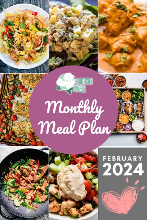 Monthly Meal Plan, Ideas For Dinner, Superbowl Appetizers, Monthly Meal Planning, Deep Dish Pizza, Meal Prep For The Week, Cooked Vegetables, Tomato Soup, Deep Dish