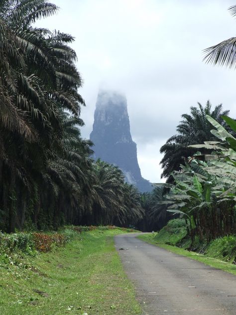 pico cao grande Sao Tome And Principe, Honeymoon Vacations, Natural Park, Africa Travel, Tropical Islands, Support Team, Special Places, Vacation Trips, Places To See