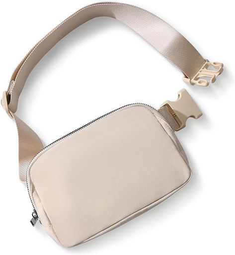 Amazon.com | TOBVZOO Belt Bag Fanny Pack Crossbody Bags for Women Men, Everywhere, Water Resistant Waist Packs, Beige | Waist Packs Crossbody Bags For Women, Birthday List, Waist Pack, Fanny Pack, Unisex Fashion, Belt Bag, Crossbody Bags, Women Men, Bags For Women