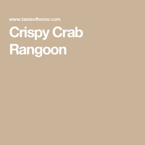 Crispy Crab Rangoon Spicy Crab Dip, Homemade Crab Rangoon, Crab Rangoon Meme, What Is Tofu, Rangoon Recipe, Shrimp Egg Rolls, Egg Roll Ingredients, Crab Rangoon Recipe, Spicy Crab