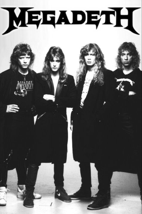 MEGADETH Megadeath Poster, Megadeth Poster, Punk Bands Posters, Alt Posters, Image Rock, Rock Band Posters, Dave Mustaine, Music Is My Escape, Rock Posters