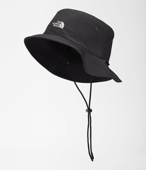 North Face Bucket Hat, North Face Brand, Black Bucket Hat, Bucket Hat Black, Recycled Polyester Fabric, Stylish Hats, North Face Mens, North Face Women, Recycled Fabric