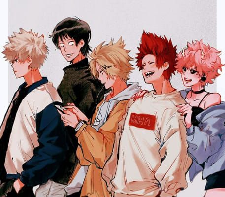 You got Bakusquad! These guys are super friendly (especially Bakugo..), really positive when anybody's around and can cheer you up like nobody can! But they are pretty loud and sometimes not very understanding, but! They can be always around and it's a big fun to hang out with them! Bakusquad Wallpaper, The Story, Books Wattpad, Wattpad, Books, Anime