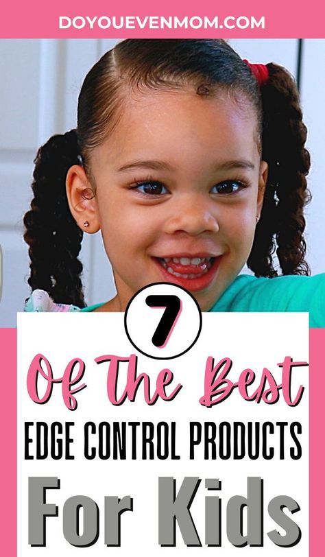 As a woman with naturally curly hair, and a mom of three kids with mixed hair, I narrowed your internet search down to 7 of the best edge control products. I have tried each of these products more than once on my daughters and each one passed the ultimate test of recess and nap time (if you know, you know).This post is all about edge control for kids. #DoYouEvenMom #VictoriaVaden #MixedKidsHaircare #BiracialHaircare Mixed Curly Hairstyles Biracial Hair, Best Edge Control For Natural Hair, Biracial Hairstyles For Kids, Diy Edge Control For Natural Hair, Biracial Hair Styles, Diy Edge Control, Black Daughter Hairstyles, Instant Control Edge Control, The Best Edge Control