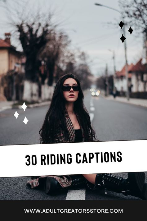 Whew…this is a good one 😅 Grab this guide full of UNIQUE, high-converting riding captions that will have your fans coming back for MORE & MORE Guaranteed! Captions For Twitter, More More, Content Ideas, Twitter