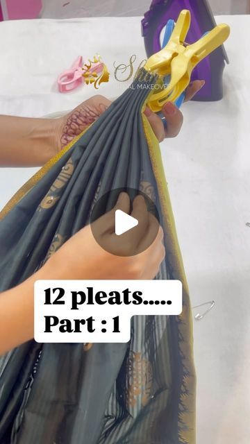 Saree Tips, Pleated Saree, Saree Draping, Instagram Tutorial, Pattu Saree, June 19, Saree, On Instagram, Quick Saves