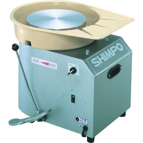 Shimpo Whisper RK3D Direct Drive Potter's Wheel 400W :: Potclays Studio Shimpo Pottery Wheel, Electric Pottery Wheel, Pottery Store, Utility Shelves, Beginner Pottery, Pottery Supplies, Pottery Workshop, Pottery Tools, Pottery Classes