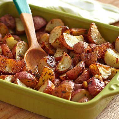 Original Ranch Roasted Potatoes | Allrecipes Ranch Roasted Potatoes, Roasted Ranch Potatoes, Hidden Valley Recipes, Ranch Salad, Oven Roasted Potatoes, Roasted Potato Recipes, Hidden Valley Ranch, Ranch Recipe, Roast Potatoes