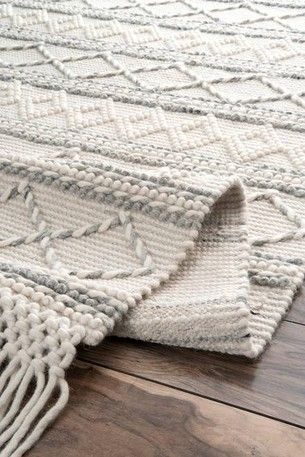 Affordable Boho Decor | Guitar & Lace Affordable Boho, Diamond Rugs, Eclectic Rugs, A Rug, Rugs Usa, Buy Rugs, Ivory Rug, Cotton Rug, White Rug