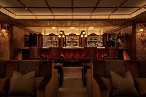 The Arts Club London unveils its new interiors | Wallpaper Arts Club London, Classical Facade, Italian Glamour, George Condo, Hotel Bel Air, Arts Club, Interior Wallpaper, London Clubs, Interior Renovation