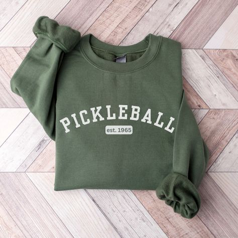 Pickleball Sweatshirt for Women, Pickleball Sweatshirt for Men, Pickleball Gifts, Pickleball Shirt, Pickelball, Gift for Pickleball Player Retro Pickleball, Pickleball Gifts, Team Sweatshirts, Pickleball Shirt, Balls Shirt, Pickleball Gift, Pickle Ball, Comfort Colors Sweatshirt, Football Sweatshirt