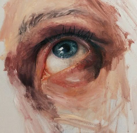 Eye Painting, Oil Painting Portrait, Arte Sketchbook, Arte Inspo, Beginner Painting, Anatomy Art, Eye Art, Eye Drawing, An Eye