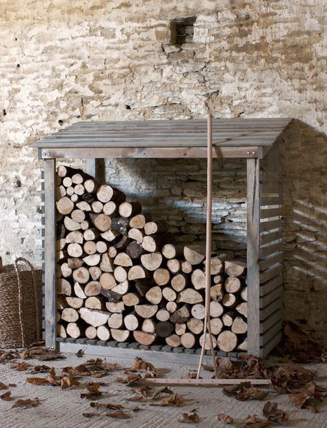 Firewood Rack Plans, Log Shed, Wooden Storage Sheds, Outdoor Firewood Rack, Log Store, Firewood Rack, Log Holder, Wood Store, Firewood Storage