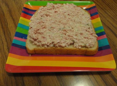 Bologna Sandwich Spread #justapinchrecipes Bologna Sandwich Spread, Sandwich Spread Recipes, Homemade Frosting Recipes, Bologna Sandwich, Steak Sandwiches, Classic Burger, Homemade Buttercream Frosting, Appetizers For Kids, Easy Sandwich Recipes