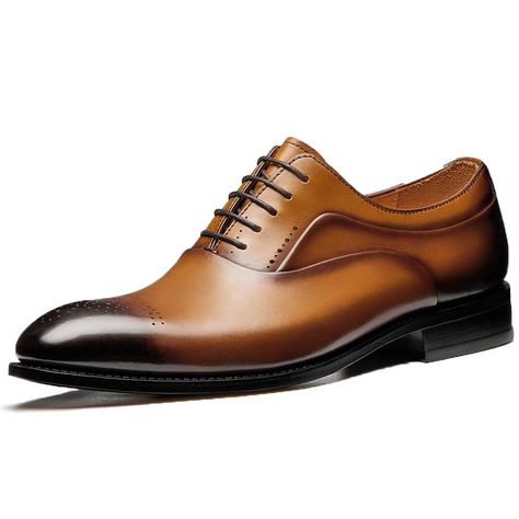 PRICES MAY VARY. Achieve a timeless and distinguished look with the combination of calfskin leather and classic brogue toe detailing. These dress shoes add a touch of sophistication to your outfit, enhancing your overall appearance. Experience superior comfort throughout the day with the luxurious cowhide lining and insole. Soft and breathable, these features provide a plush interior, ensuring a comfortable fit for extended wear during business meetings or special events. Walk confidently with t Shoes For Suits Men, Walk Confidently, Elegant House, Rugged Boots, Men's Dress Shoes, Monk Strap Shoes, Suit Shoes, Brown Leather Shoes, Shoe Design