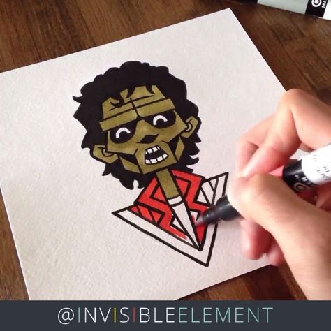 Michael Jackson Zombie, Drawing Celebrities, Zombie Portrait, Thriller Zombie, Thriller Halloween, Michael Jackson Tattoo, Mj Bad, Zombie Illustration, Michael Jackson Wallpaper