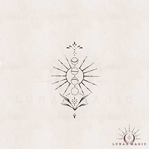 Let Your Light Shine Tattoo Ideas, Let Your Light Shine Tattoo, Shine Tattoo Ideas, Linework Tattoo Ideas, Shine Tattoo, Cosmic Witch, Sacred Tattoo, Flower Magic, Stick N Poke