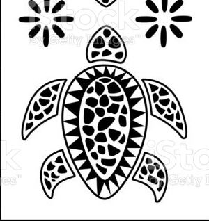 Tonga Island, Sea Turtle Pattern, Jute Fabric, Turtle Pattern, Pacific Islands, Vector Clipart, Vector Photo, Photo Illustration, Fabric Covered