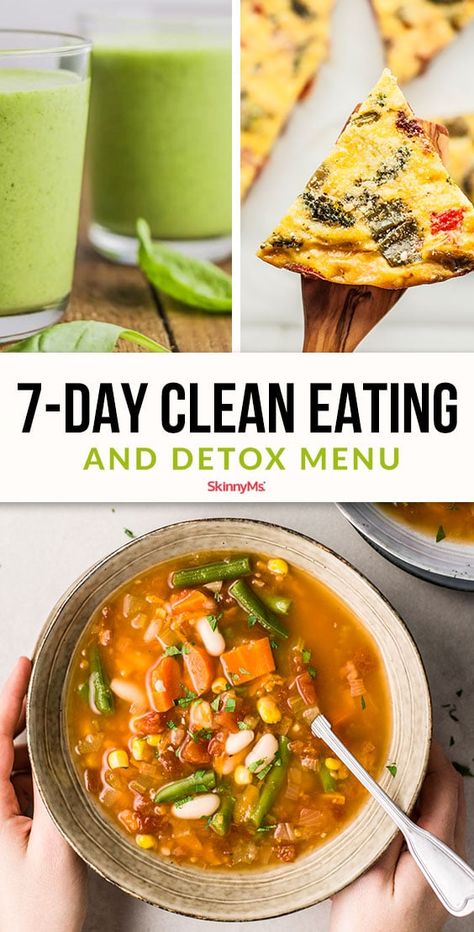 5 Day Cleanse, Healthy Eating Challenge, Detox Foods, Clean Eating Detox, Detox Meal Plan, Detox Breakfast, Detox Smoothies, Detox Body, Clean Eating Plans