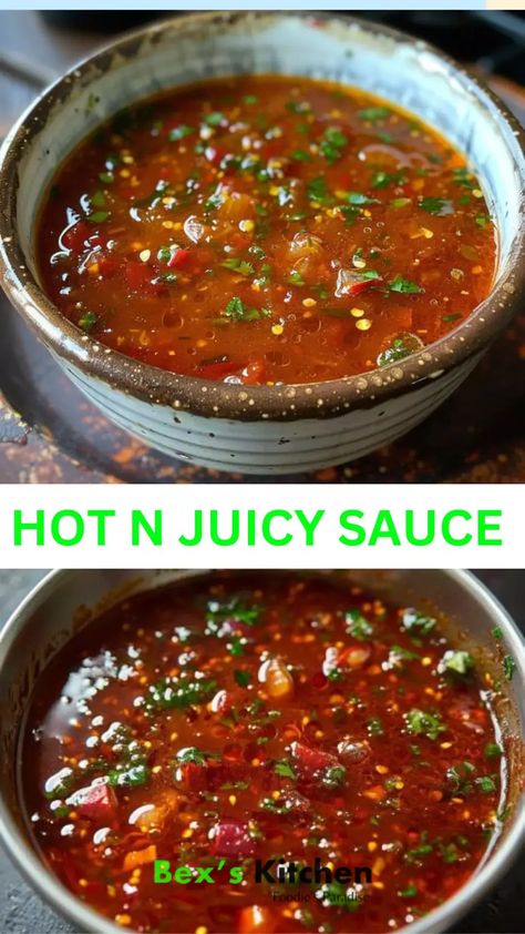 Hot n juicy sauce – Bex’s Kitchen Hot And Juicy Copycat Recipe, Hard Sauce, Baby Spice, Compound Butter, Spicy Sauce, Spice Recipes, Health Eating, Homemade Sauce, Butter Sauce