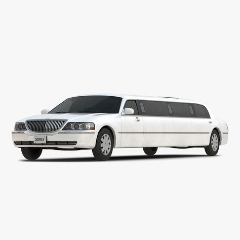 White Limousine, Simple Interior, Real Model, 3ds Max Models, Zoo Animals, Low Poly, Real Photos, Luxury Travel, Design Details