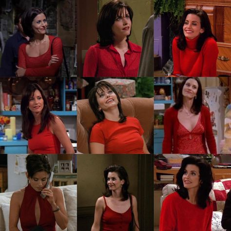 90s Fashion Women 1990s, Monica Friends, Monica Gellar, Monica And Chandler, 90s Fashion Women, Friends Cast, Friends Tv Series, Dramatic Classic, Monica Geller