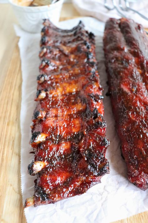 Best Way To Cook Ribs, Smoker Cooking Recipes, Babyback Ribs Recipe, Smoked Baby Back Ribs, Grilled Baby Back Ribs, Baby Back Ribs Recipe, Back Ribs Recipe, Pellet Smoker Recipes, Baby Back Pork Ribs