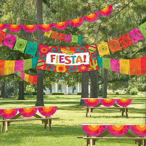 Spanish Party, Fiesta Party Supplies, Mexican Party Decorations, Fiesta Bridal Shower, Mexican Fiesta Party, Fiesta Party Decorations, Fiesta Theme Party, Mexican Party Theme, Fiesta Theme