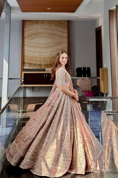 Fairytale Bride, Pink Bridal Lehenga, Latest Bridal Lehenga Designs, Bridal Lehenga Designs, Latest Bridal Lehenga, Diwali Outfits, Desi Wedding Dresses, Wedding Lehenga Designs, Lehenga Designs Simple