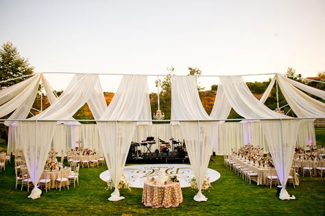 Wedding Canopy Decorations, Backyard Soiree, Ballroom Decor, Tent Ideas, Tropical Weddings, Fabric Draping, Wedding Canopy, Mandap Decor, Wedding Planning Decor