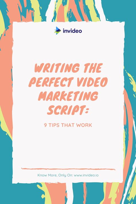 Video creation needs proper planning, a compelling story, interesting visuals, the right music, and most of all, a powerful script. Learn how to write the perfect Video Marketing Script, visit the InVideo Blog and get inspired! Short Form Video Ideas, Marketing Scripts, Script Layout, Perfect Video, Video Marketing Strategies, Rhetorical Question, Video Script, Shocking Facts, Perfect Gif