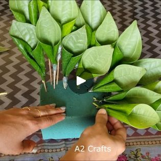 Betel Leaf Decoration, Leaf Decoration Ideas, Decoration Hacks, Thermocol Craft, Betel Leaf, Leaf Decoration, Eco Friendly Home, Leaf Decor, Eco Friendly House