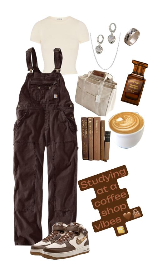 #brown #brownaesthetic #coffee #coffeeaesthetic #coffeeshop #studyaesthetic #study #studyingaesthetic #studyingatacoffeeshop #slay #love #dior #outfitinspo #vintage #beauty #vibes #art #fyp #fupshuffle Study Outfit, Beauty Vibes, Vibes Art, Brown Aesthetic, Vintage Beauty, Coffee Shop, Shopping Outfit, Dior, Coffee