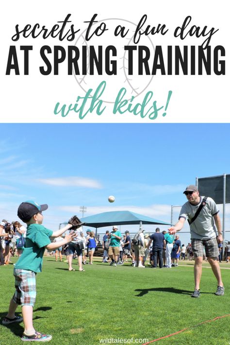 Spring Training Cactus League in Arizona: Secrets to a Fun Day at the Ballpark Spring Training Outfits Arizona, Spring Training Outfits, Spring Training Arizona, Seattle Weather, Southwest Travel, Kids Around The World, Desert Life, Vacation Usa, Spring Training