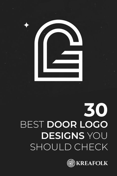 Door Logo Design Ideas, Gate Logo Design, Door Logo Design, Doors Logo, Interior Design Logo Inspiration, Gate Logo, Powerful Branding, Door Logo, G Logo Design