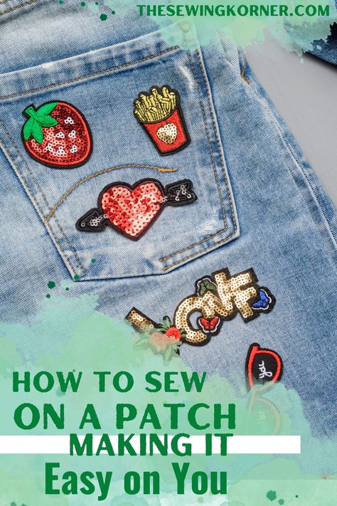 Learning how to sew on a patch is important if you have family members who love this look. Learning how to sew on a patch by hand isn’t the only way it will work. How To Sew A Patch On A Jacket, How To Sew On A Patch By Hand, Hand Sewing Patches, How To Sew On Patches By Hand, How To Sew A Patch By Hand, Sewing On Patches By Hand, How To Sew Patches On Jackets, How To Sew On A Patch, How To Sew Patches On Jeans