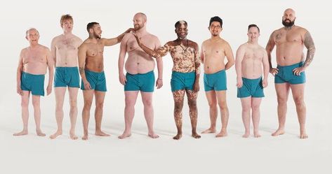 'We're All Unique': Why It’s Time To Show Different Male Body Types In Advertising | HuffPost UK Body Positivity Men, Body Positive Photography, Mental Health Awareness Week, Real Bodies, Human Reference, Body Confidence, Poses References, Body Reference, Anatomy Reference