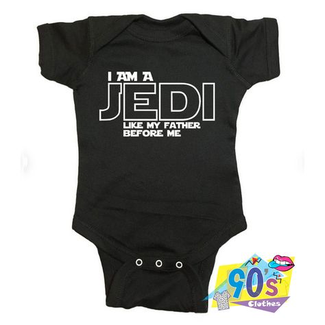 Star Wars Onsies, Star Wars Onesie, Funny Star Wars, Onesie Ideas, Nerdy Baby, Circuit Crafts, 90s Clothes, Cotton Baby Clothes