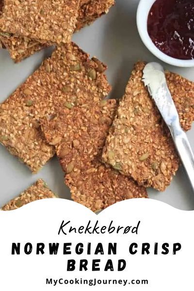 Crispbread Recipe, Baking Snacks, Hard Bread, Bread To Make, Crisp Bread, Dry Bread, Fry Bread, Cracker Recipes, Whole Grains