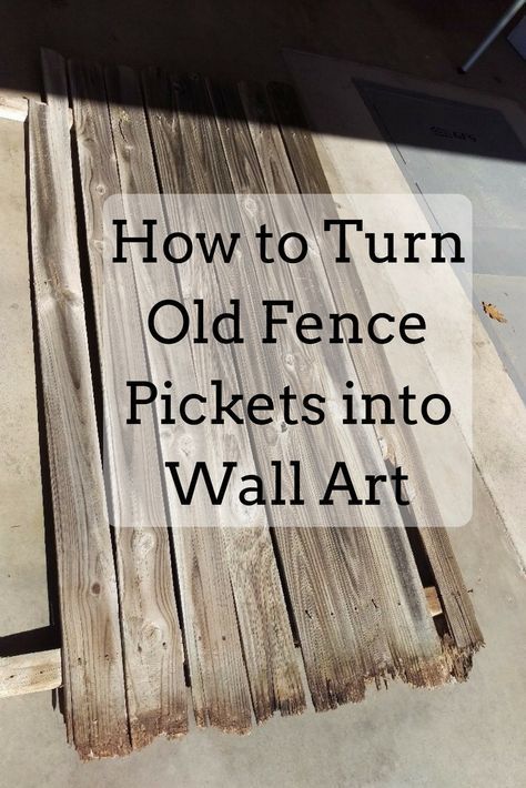 Fence Board Crafts, Picket Fence Decor, Picket Fence Crafts, Old Fence Wood, Old Fence Boards, Fence Signs, Fence Picket, Fence Pickets, Black Fence