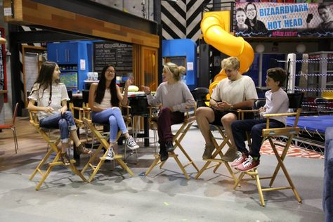 Bizaardvark Cast While on the set, we had an opportunity to chat with the Bizaardvark Cast about what it's like working on the show. Devore Ledridge, Makerspace Design, Ethan Wacker, Design Workshop, 2000s Nostalgia, Jake Paul, Olivia Rodrigo, Disney Channel, Blog Posts