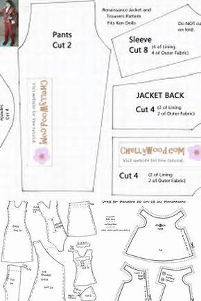 Free Printable 18 Inch Doll Clothes Patterns - Bing Images image and visual related images Habit Barbie, Our Generation Doll Clothes, Hazel Village, Girls Clothes Patterns, Doll Patterns Free, American Girl Patterns, Doll Clothes Patterns Free, American Girl Doll Patterns, American Girl Doll Clothes Patterns