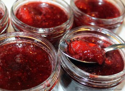 Strawberry Sangria Jam Strawberry Jalapeno Jam, Strawberry Sangria, Jalapeno Jam, Canning Jam, Grilled Pork Tenderloin, Jam And Jelly, Jelly Recipes, Vegetable Drinks, Food Saver