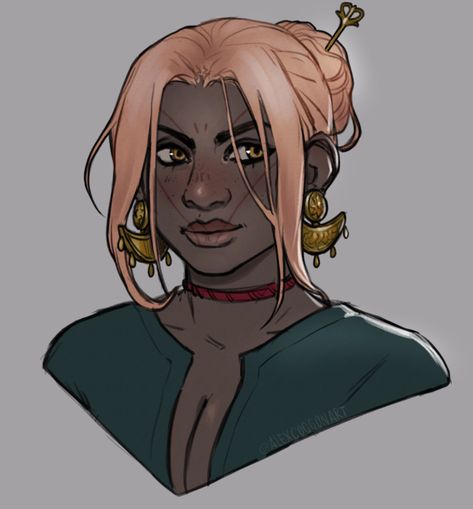 my girl Nephele, bg3 doesn't have duergar as a playable subrace and i am sad but I will make due in the meanwhile.She's a material girl barbarian. Dragon Sanctuary, Pretty Portraits, Npc Ideas, Dark Elves, Fantasy Ideas, Map Making, Dnd Ideas, Fantasy Stuff, Dnd Maps